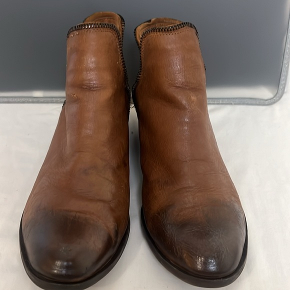 BCBGenration Side Zipper(BG Crush Ankle Boots) Booties Brown 9M - Picture 13 of 14